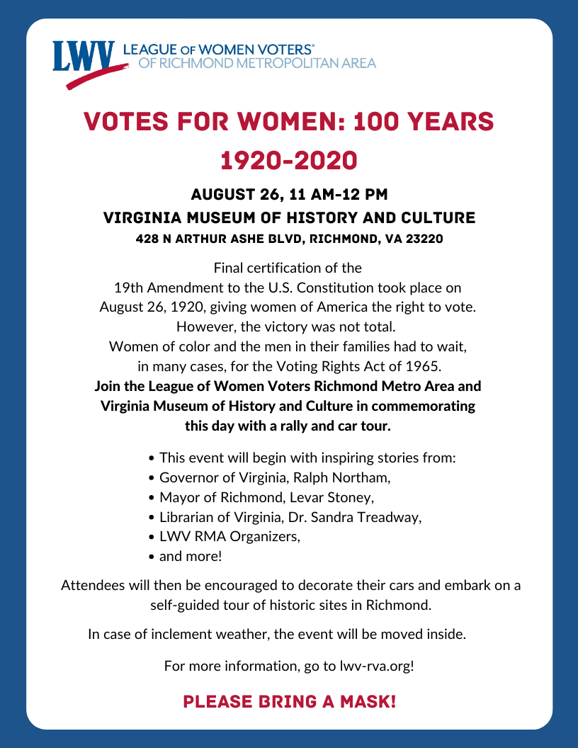 Voter for Women Flyer