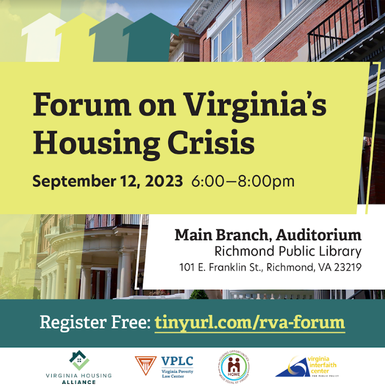 Richmond area Forum on Virginia’s Housing Crisis